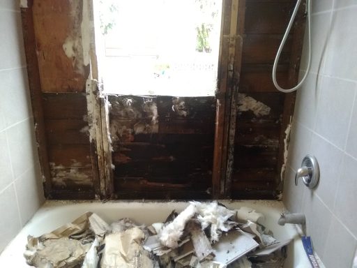 Water damage restoration.